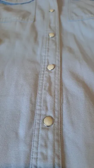 Sobrecamisa Zara azul