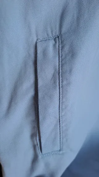 Sobrecamisa Zara azul