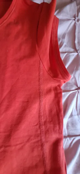 Camiseta Fruit of the Loom Naranja Talla L