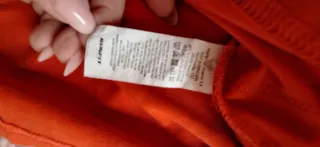 Camiseta Fruit of the Loom Naranja Talla L