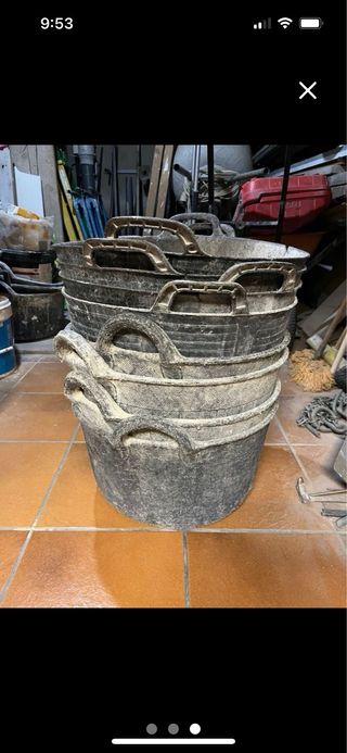 Lote de 4 palas y herramientas