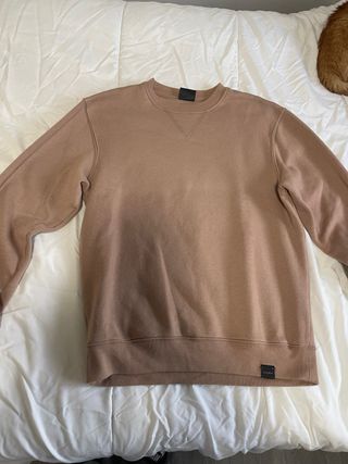 Sudadera hombre beige