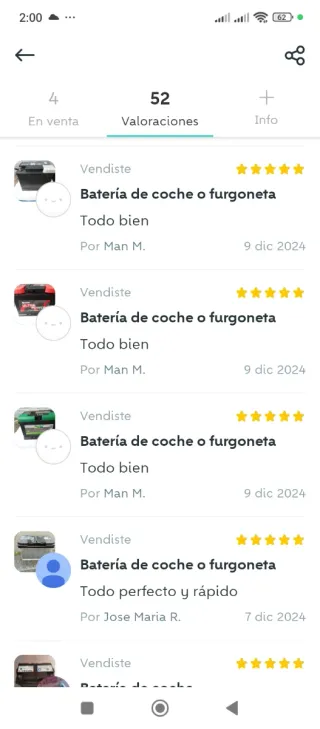 Batería Varta Blue Dynamic D24 12V 60Ah 540A