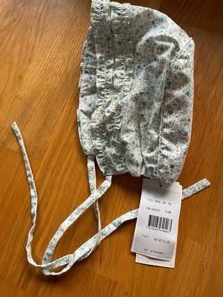 NANOS Capota floral 12 meses