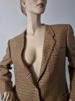 Blazer vintage donna 100% cachemire