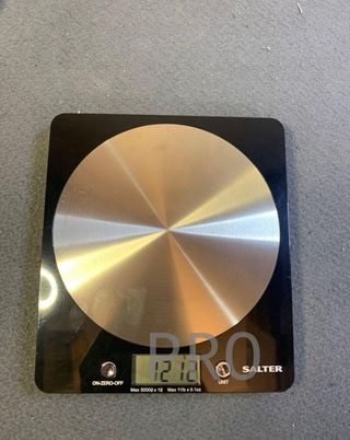 Báscula electrónica de discos