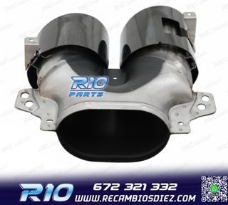 COLAS DE ESCAPE MERCEDES GLE W167 19- LOOK GLE53 NEGRO