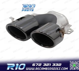 COLAS DE ESCAPE MERCEDES GLE W167 19- LOOK GLE53 NEGRO