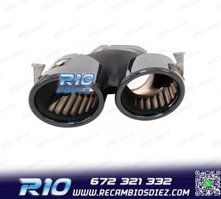 COLAS DE ESCAPE MERCEDES GLE W167 19- LOOK GLE53 NEGRO