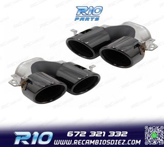 COLAS DE ESCAPE MERCEDES GLE W167 19- LOOK GLE53 NEGRO