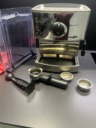Cafetera Espresso Demka Acero Inoxidable
