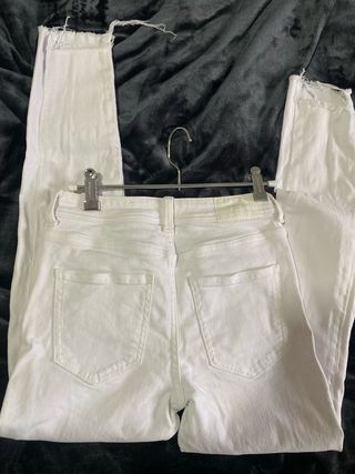 Pantalón blanco Zara mujer Talla S
