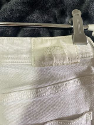 Pantalón blanco Zara mujer Talla S