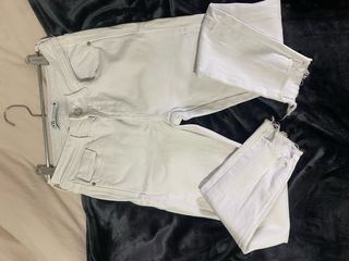 Pantalón blanco Zara mujer Talla S