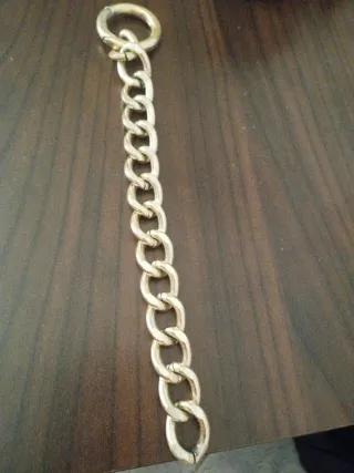 Bracciale catena dorata