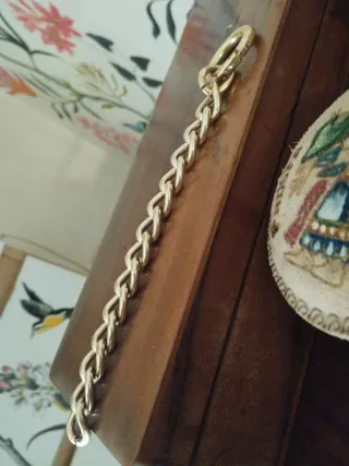 Bracciale catena dorata