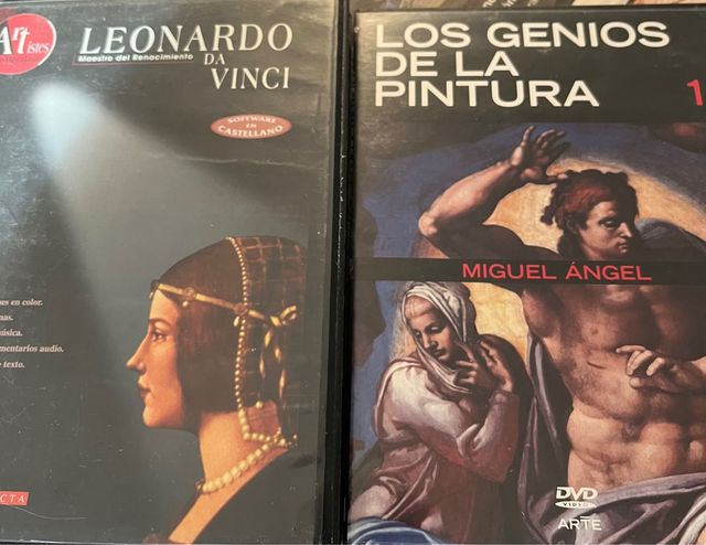 DVD Historia del Arte: Leonardo y Miguel Ángel