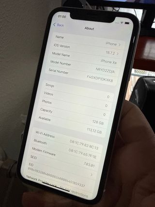 iPhone XR Bianco 128