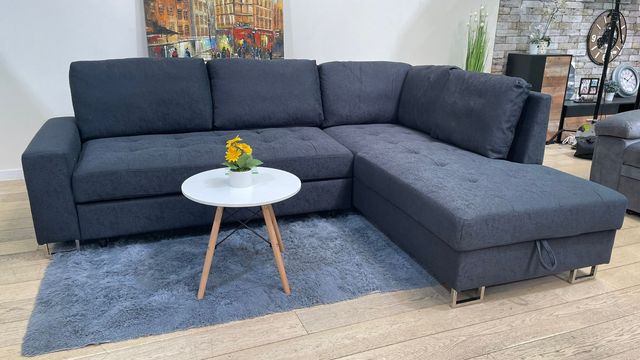 Sofá rinconera con cama y arcón NUEVO