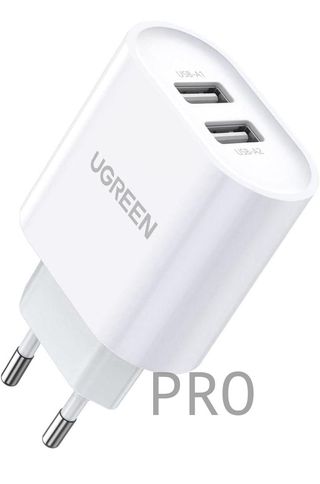 Caricabatterie da parete con doppia USB