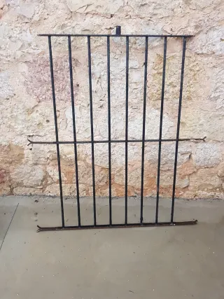 Reja de hierro forjado tradicional