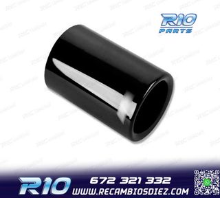 COLA ESCAPE BMW LOOK M POWER PERFORMANCE INOX NEGRO