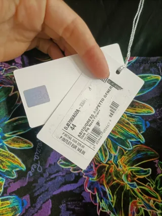 Abito Patrizia Pepe L fantasia optical viola