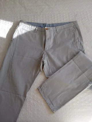 Pantalón Massimo Dutti Gris