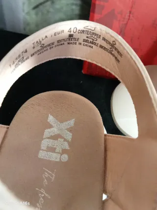 Sandalias cuña Xti mujer a estrenar
