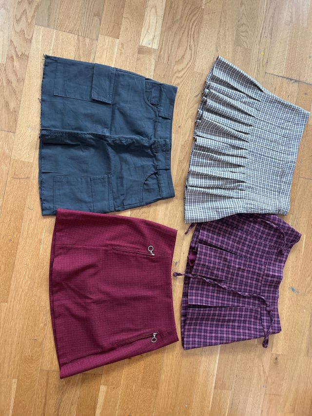 Lote 4 Faldas Varias Marcas