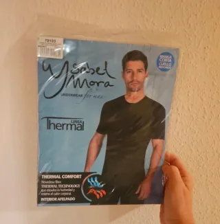 Camiseta Térmica Ysabel Mora XL Negra