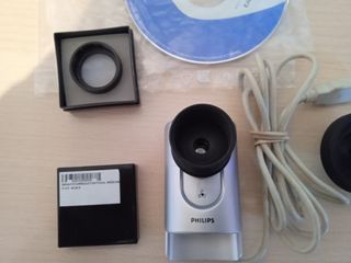 Webcam Philips USB para uso astronómico