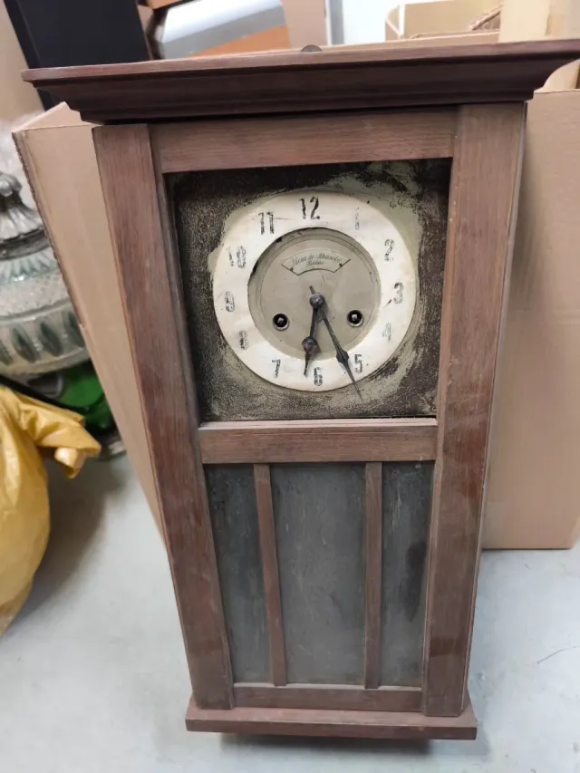 Reloj Lucas Abasolo Bilbao para restaurar XIX