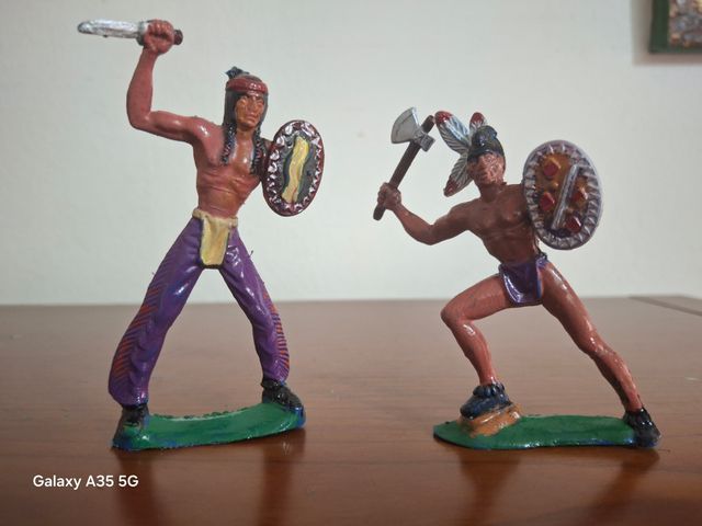 Soldati Indiani in Plastica Lafredo