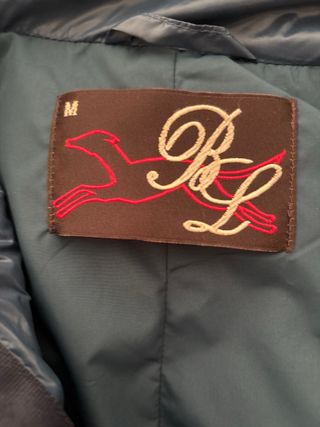 Plumífero azul talla M