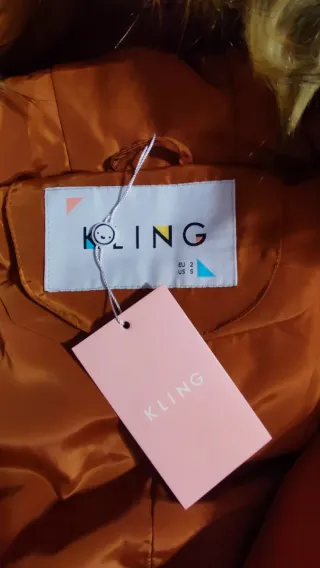 Abrigo de plumas de Kling
