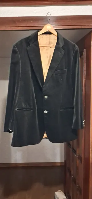 Americana Negra Talla 56