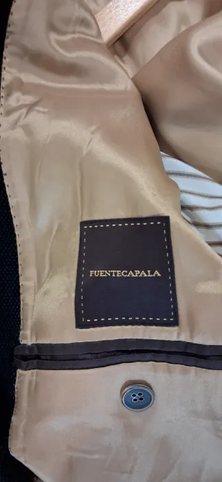 Americana Negra Talla 56