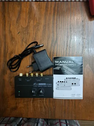 Micro Phono PPS00 Preamp Negro