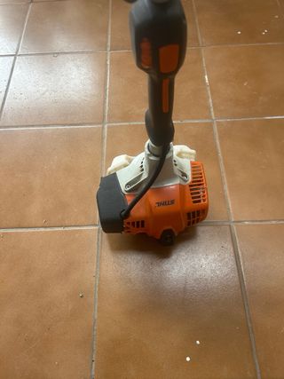 Máquina recoger olivas