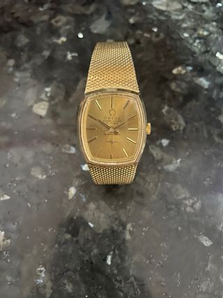 Reloj Omega de Oro  2 unidades  hombre y mujer