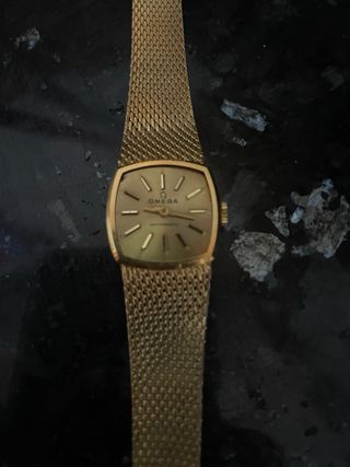 Reloj Omega de Oro  2 unidades  hombre y mujer
