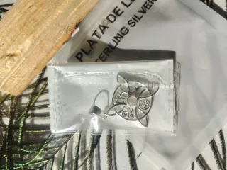 Colgante Plata y Piedra Luna