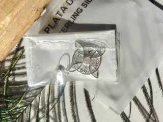 Colgante Plata y Piedra Luna