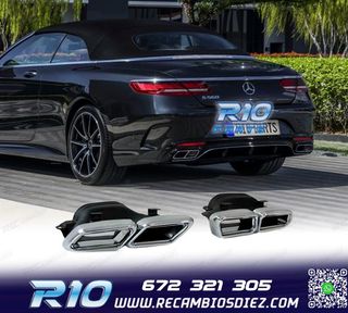 COLAS ESCAPE MERCEDES CLASE S W222 13- LOOK AMG