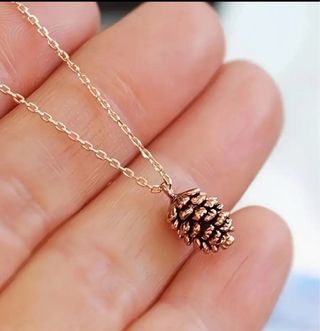 Elegante Collar Piña Retro Moda Hombre