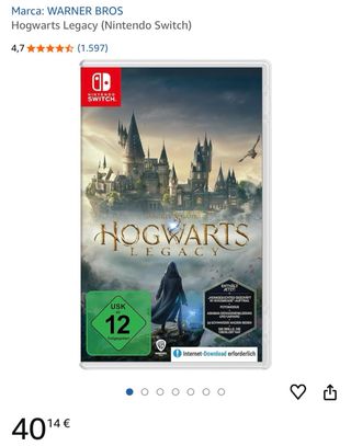 Hogwarts Legacy Nintendo Switch NUEVO