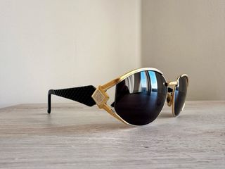 Occhiali Vintage Laura Biagiotti Nero Oro