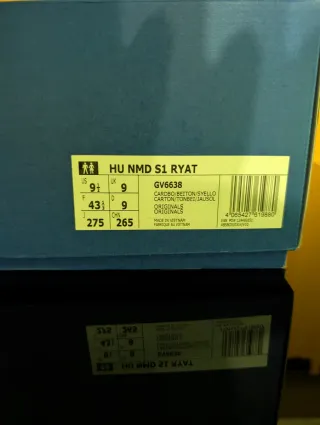 Adidas Hu NMD S1 Ryat Beige/Naranja Talla 43