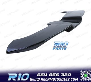 ALERON SPOILER MINI COOPER F55 F56 JCW LOOK 13- NEGRO BRILL